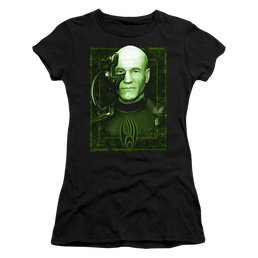 Star Trek Locutus Of Borg Juniors T-Shirt Juniors T-Shirt Star Trek   