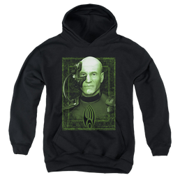 Star Trek The Next Generation Locutus Of Borg - Youth Hoodie Youth Hoodie (Ages 8-12) Star Trek   
