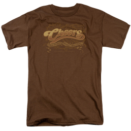 Cheers Scrolled Logo - Men's Regular Fit T-Shirt Men's Regular Fit T-Shirt Cheers   