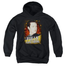 Star Trek The Next Generation Fully Functional - Youth Hoodie Youth Hoodie (Ages 8-12) Star Trek   