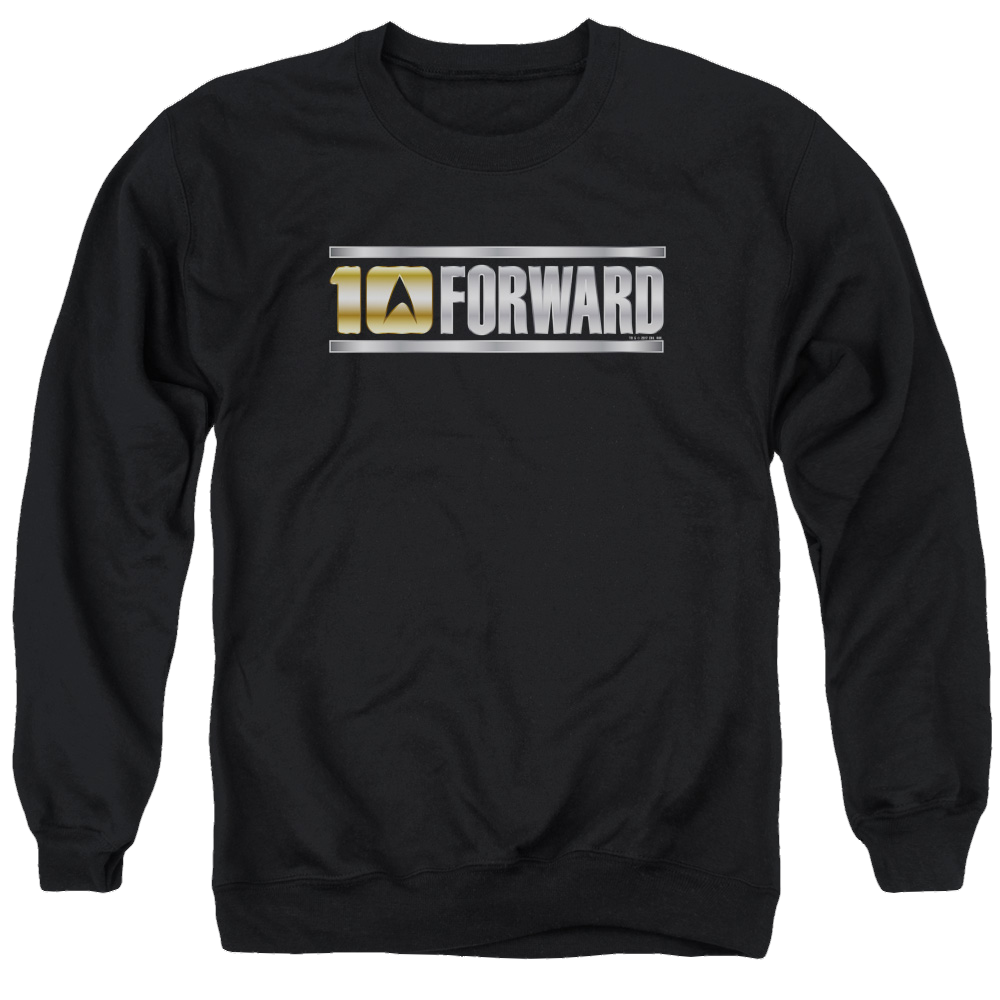 Star Trek Ten Forward Men's Crewneck Sweatshirt Men's Crewneck Sweatshirt Star Trek   