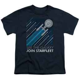 Star Trek The Original Series Starfleet Recruitment Poster - Youth T-Shirt Youth T-Shirt (Ages 8-12) Star Trek   