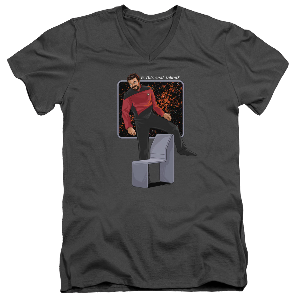 Star Trek Is This Seat Taken Men's V-Neck T-Shirt Men's V-Neck T-Shirt Star Trek   