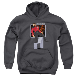 Star Trek The Next Generation Is This Seat Taken - Youth Hoodie Youth Hoodie (Ages 8-12) Star Trek   