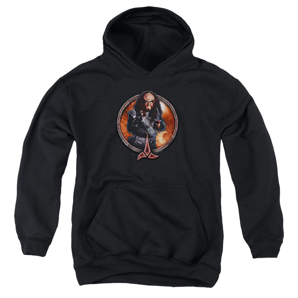 Star Trek The Next Generation Gowron - Youth Hoodie Youth Hoodie (Ages 8-12) Star Trek   