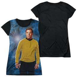 Star Trek Ship For My Captain Juniors Black Back T-Shirt Juniors Black Back T-Shirt Star Trek   