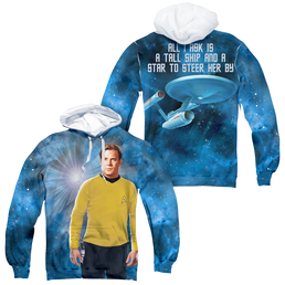 Star Trek Ship For My Captain All-Over Print Pullover Hoodie All-Over Print Pullover Hoodie Star Trek   