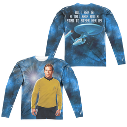 Star Trek Ship For My Captain Men's All-Over Print T-Shirt Men's All-Over Print Long Sleeve Star Trek   