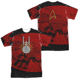 Star Trek Uss Enterprise Schematic Men's All Over Print T-Shirt Men's All-Over Print T-Shirt Star Trek   