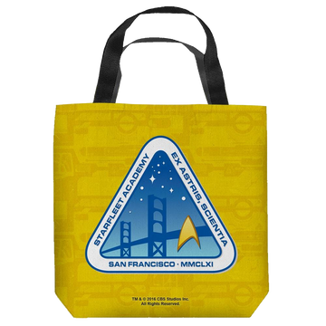 Star Trek Star Fleet Academy tote bag