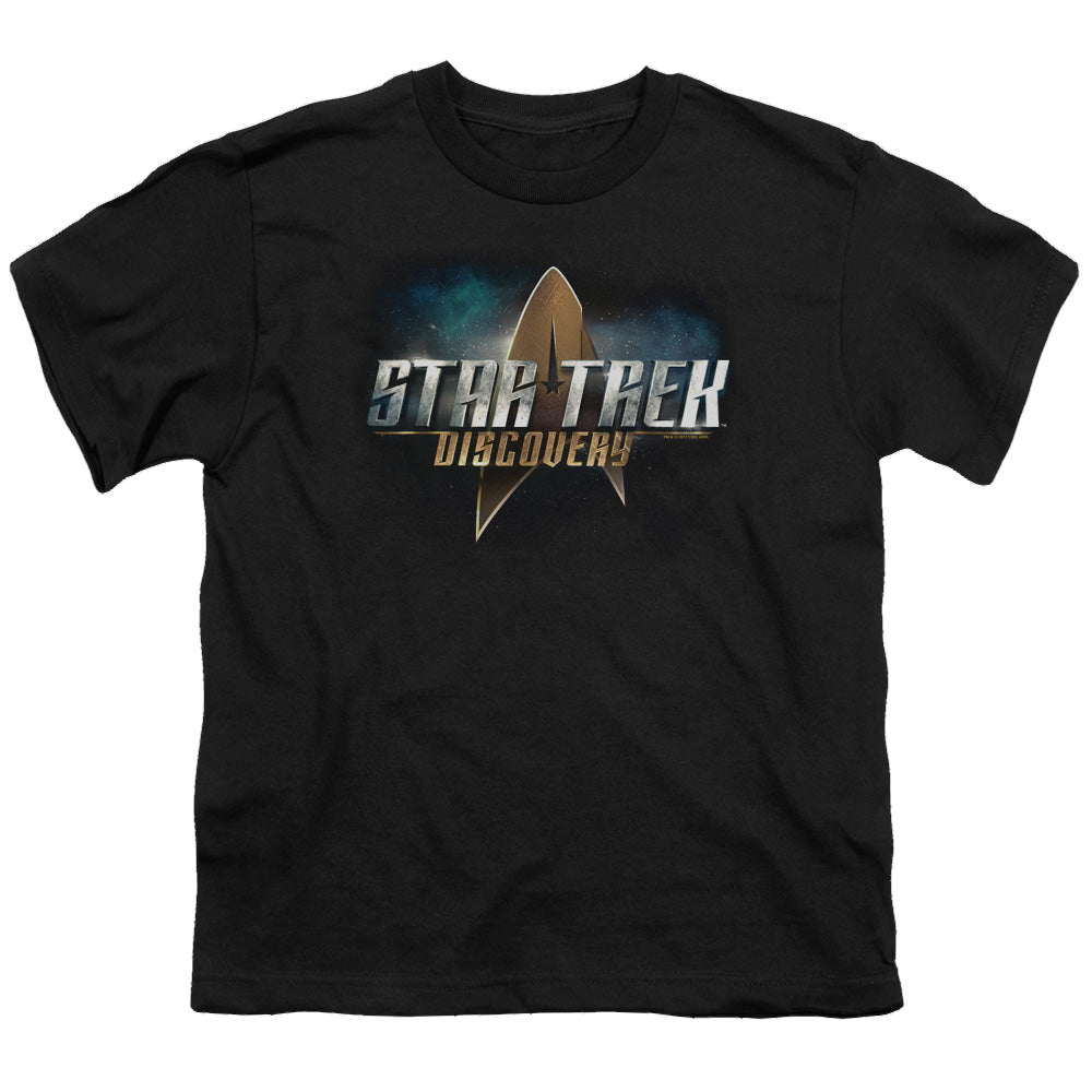 Star Trek Discovery Discovery Logo - Youth T-Shirt Youth T-Shirt (Ages 8-12) Star Trek   