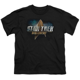 Star Trek Discovery Discovery Logo - Youth T-Shirt Youth T-Shirt (Ages 8-12) Star Trek   