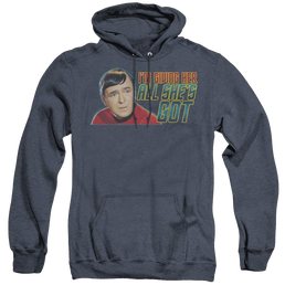 Star Trek The Original Series All Shes Got - Heather Pullover Hoodie Heather Pullover Hoodie Star Trek   