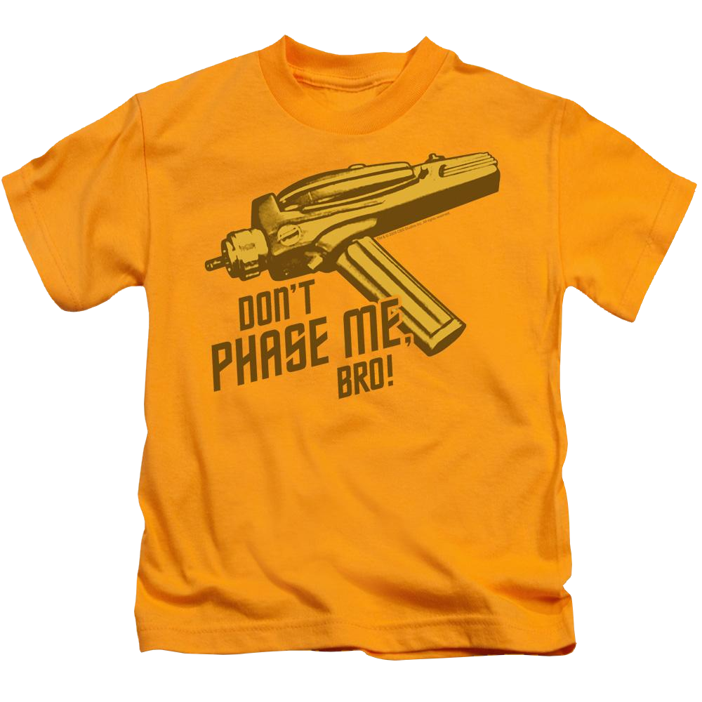 Star Trek Dont Phase Me Bro Kid's T-Shirt (Ages 4-7) Kid's T-Shirt (Ages 4-7) Star Trek   