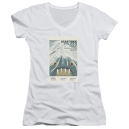 Star Trek The Original Series Tos Episode 1 - Juniors V-Neck T-Shirt Juniors V-Neck T-Shirt Star Trek   