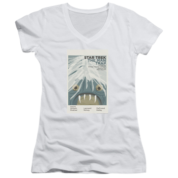 Star Trek The Original Series Tos Episode 1 - Juniors V-Neck T-Shirt Juniors V-Neck T-Shirt Star Trek   