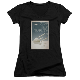 Star Trek The Original Series Tos Episode 2 - Juniors V-Neck T-Shirt Juniors V-Neck T-Shirt Star Trek   