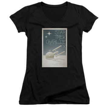 Star Trek The Original Series Tos Episode 2 - Juniors V-Neck T-Shirt Juniors V-Neck T-Shirt Star Trek   
