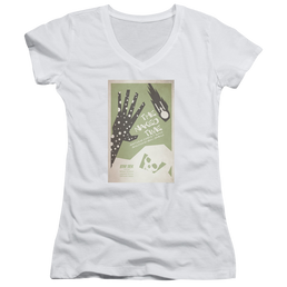 Star Trek The Original Series Tos Episode 4 - Juniors V-Neck T-Shirt Juniors V-Neck T-Shirt Star Trek   