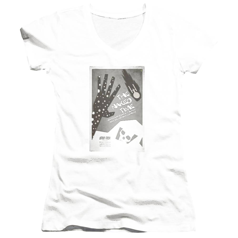 Star Trek Tos Episode 4 Juniors V-Neck T-Shirt Juniors V-Neck T-Shirt Star Trek   