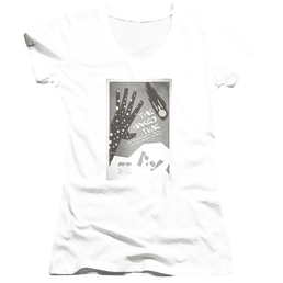 Star Trek Tos Episode 4 Juniors V-Neck T-Shirt Juniors V-Neck T-Shirt Star Trek   