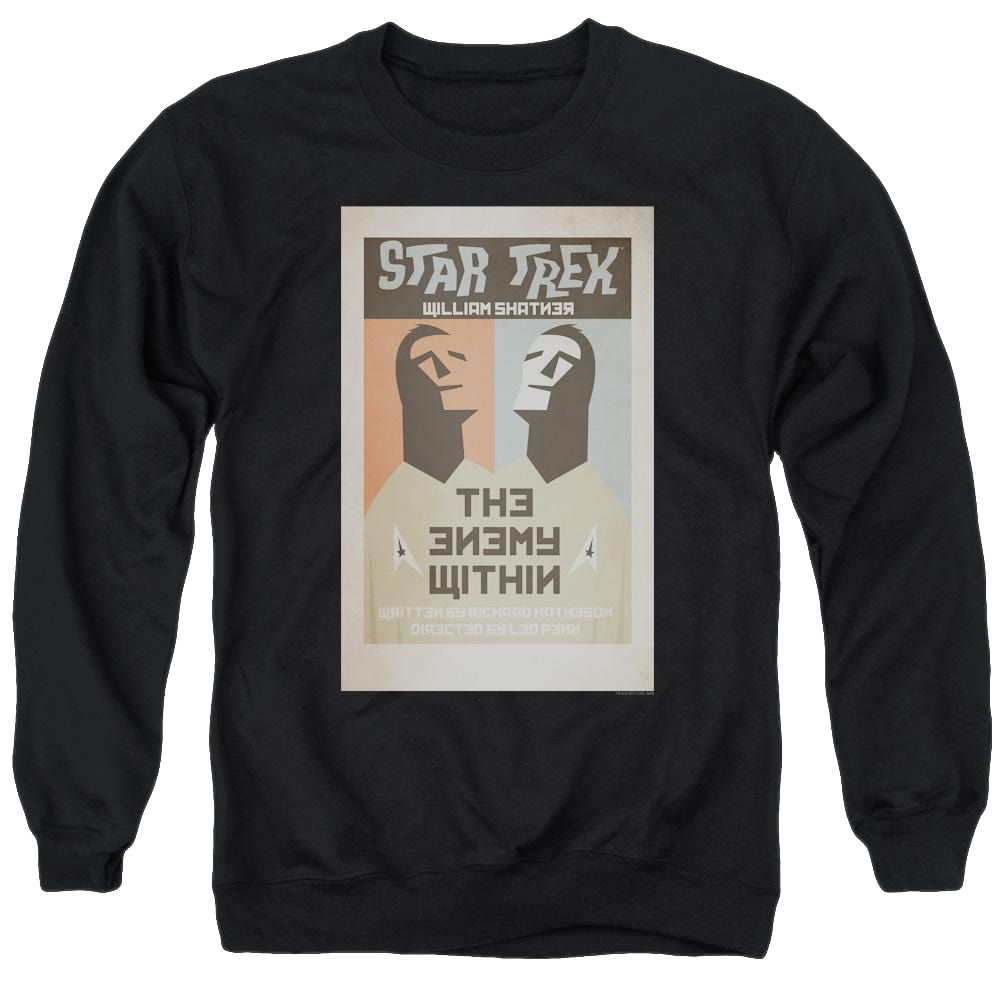 Star Trek Tos Episode 5 Men's Crewneck Sweatshirt Men's Crewneck Sweatshirt Star Trek   