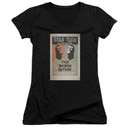 Star Trek The Original Series Tos Episode 5 - Juniors V-Neck T-Shirt Juniors V-Neck T-Shirt Star Trek   