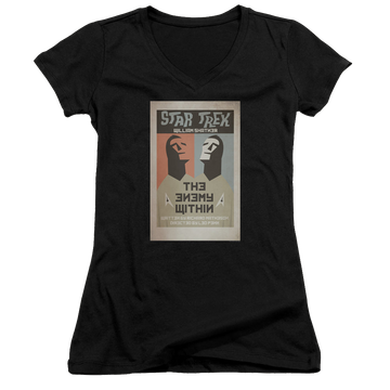 Star Trek The Original Series Tos Episode 5 - Juniors V-Neck T-Shirt Juniors V-Neck T-Shirt Star Trek   