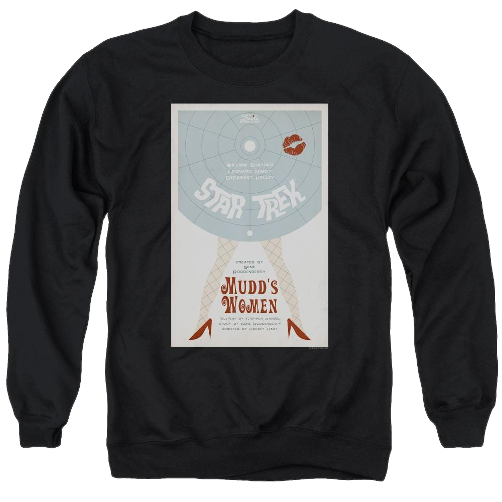 Star Trek Tos Episode 6 Men's Crewneck Sweatshirt Men's Crewneck Sweatshirt Star Trek   