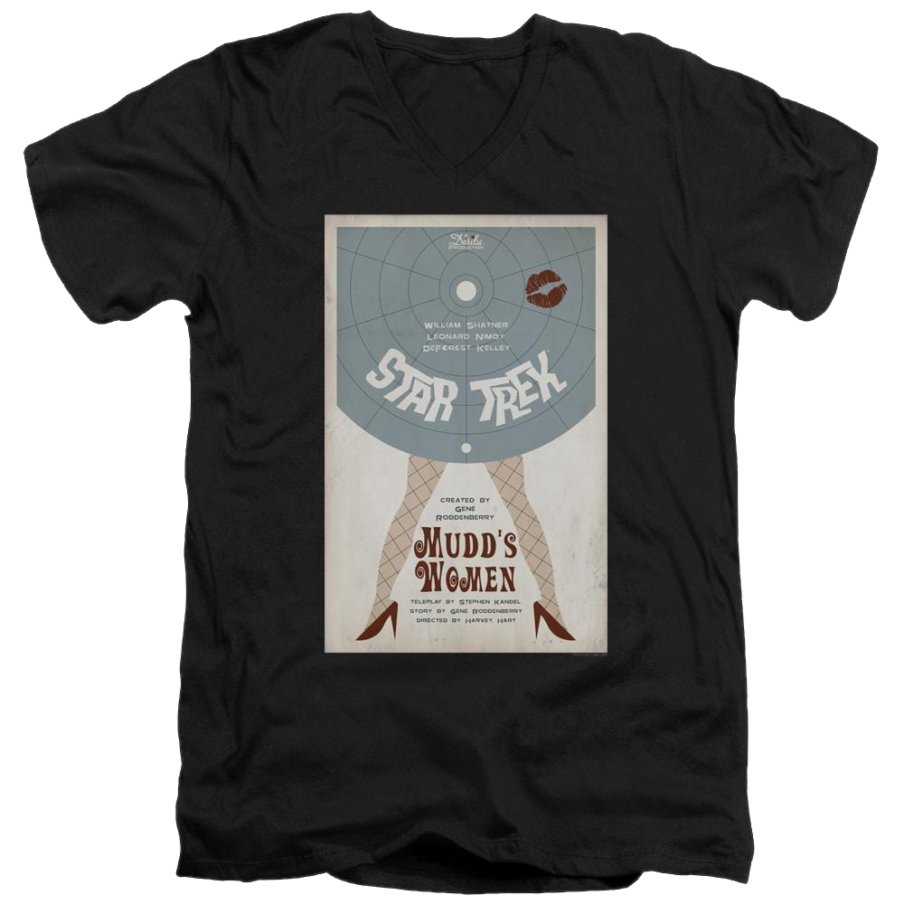 Star Trek Tos Episode 6 Men's V-Neck T-Shirt Men's V-Neck T-Shirt Star Trek   