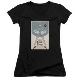 Star Trek The Original Series Tos Episode 6 - Juniors V-Neck T-Shirt Juniors V-Neck T-Shirt Star Trek   