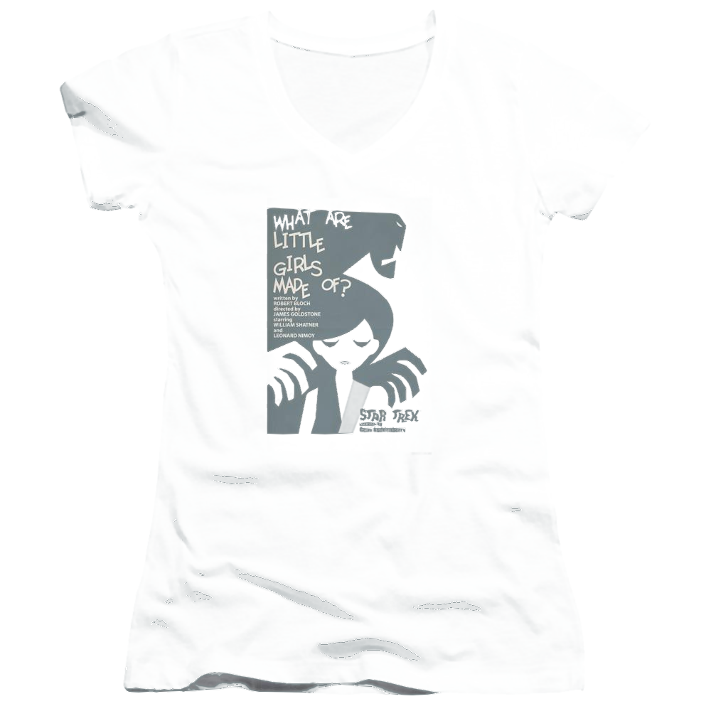 Star Trek Tos Episode 7 Juniors V-Neck T-Shirt Juniors V-Neck T-Shirt Star Trek   