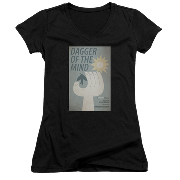 Star Trek The Original Series Tos Episode 9 - Juniors V-Neck T-Shirt Juniors V-Neck T-Shirt Star Trek   