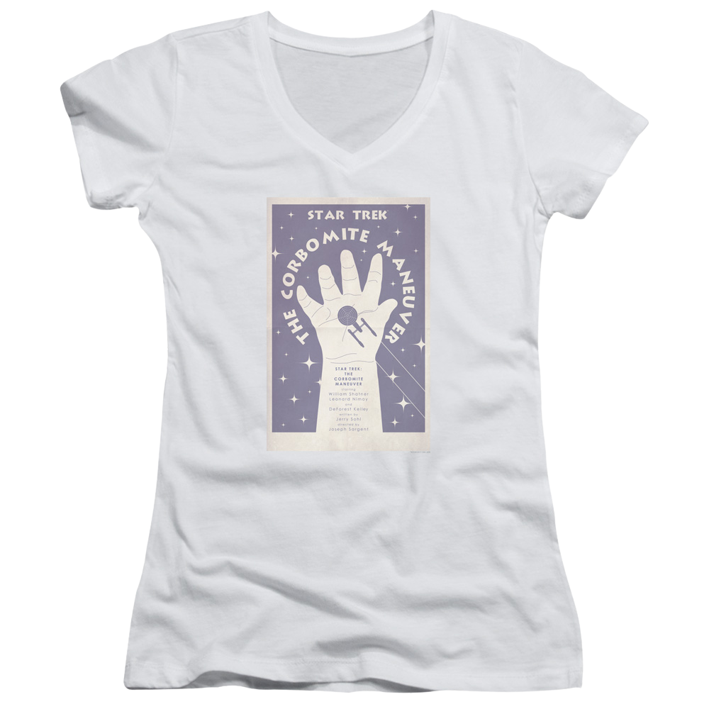 Star Trek The Original Series Tos Episode 10 - Juniors V-Neck T-Shirt Juniors V-Neck T-Shirt Star Trek   