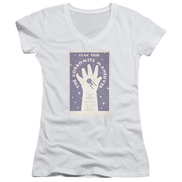Star Trek The Original Series Tos Episode 10 - Juniors V-Neck T-Shirt Juniors V-Neck T-Shirt Star Trek   
