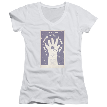 Star Trek The Original Series Tos Episode 10 - Juniors V-Neck T-Shirt Juniors V-Neck T-Shirt Star Trek   