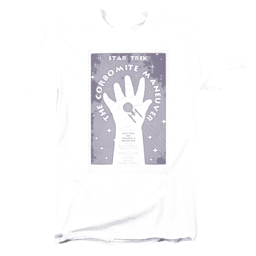 Black men's regular fit t-shirt with Star Trek Tos Episode 10 graphic
