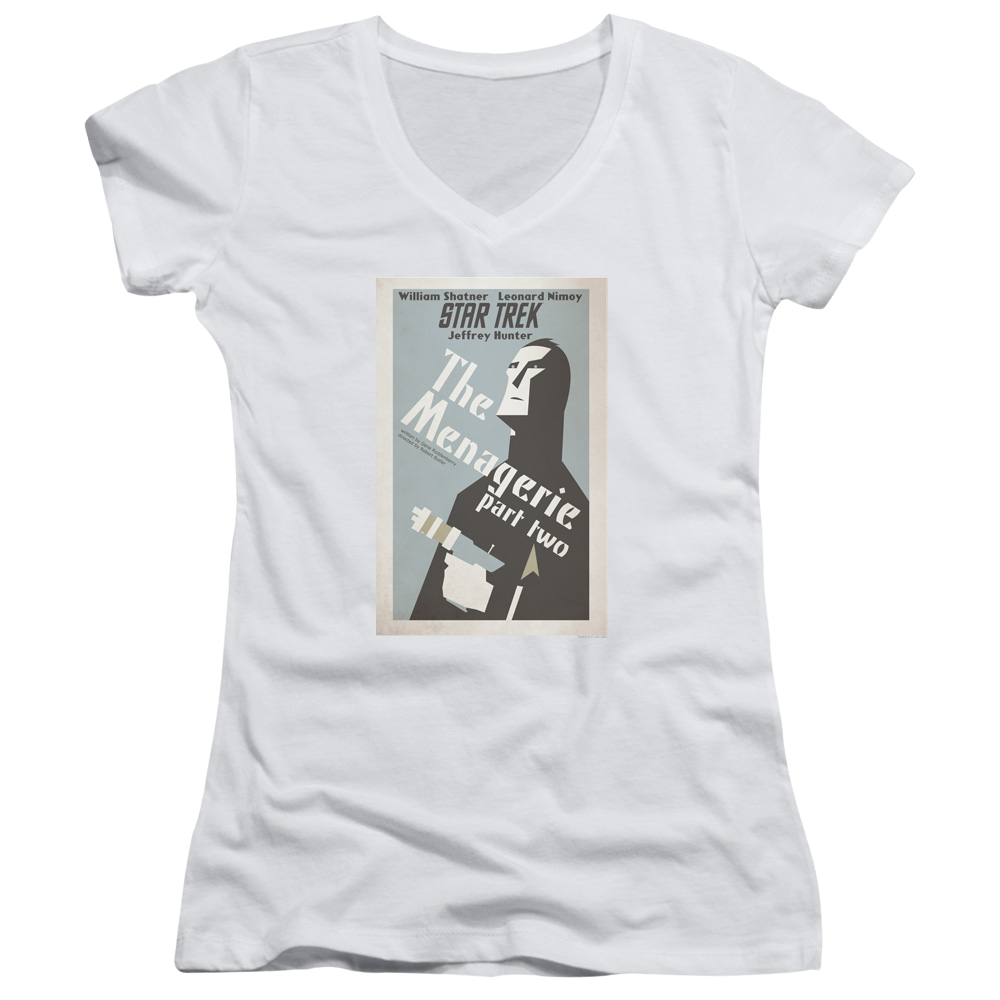 Star Trek The Original Series Tos Episode 12 - Juniors V-Neck T-Shirt Juniors V-Neck T-Shirt Star Trek   