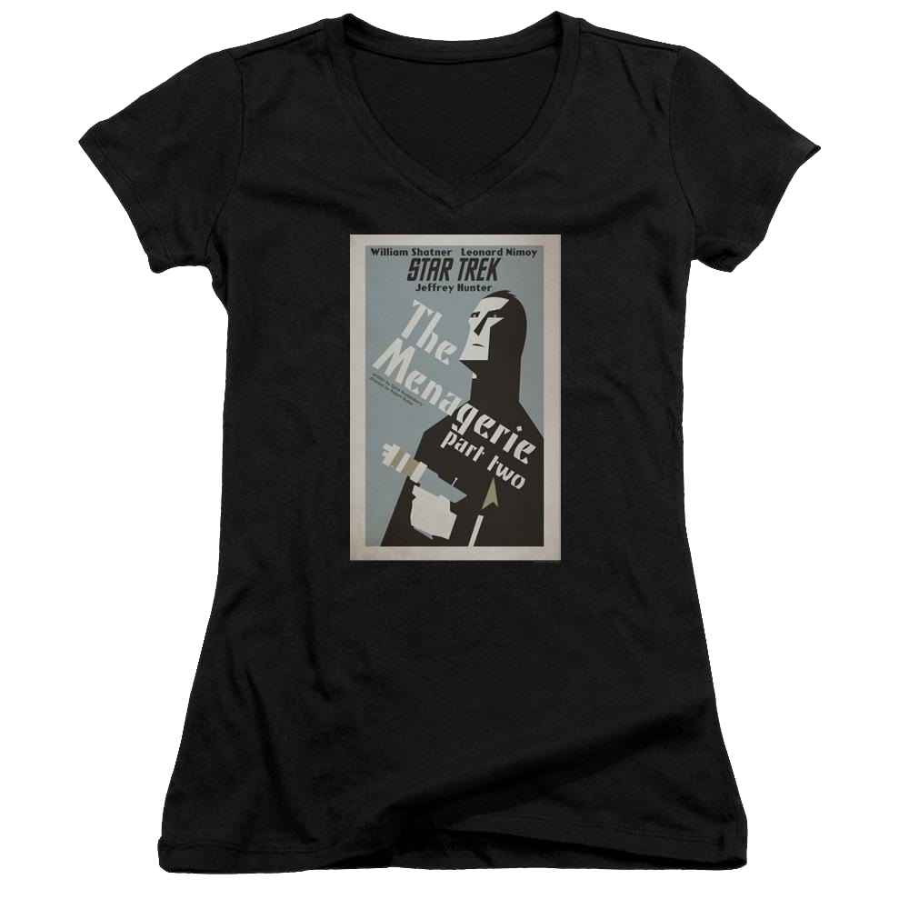 Star Trek Tos Episode 12 Juniors V-Neck T-Shirt Juniors V-Neck T-Shirt Star Trek   