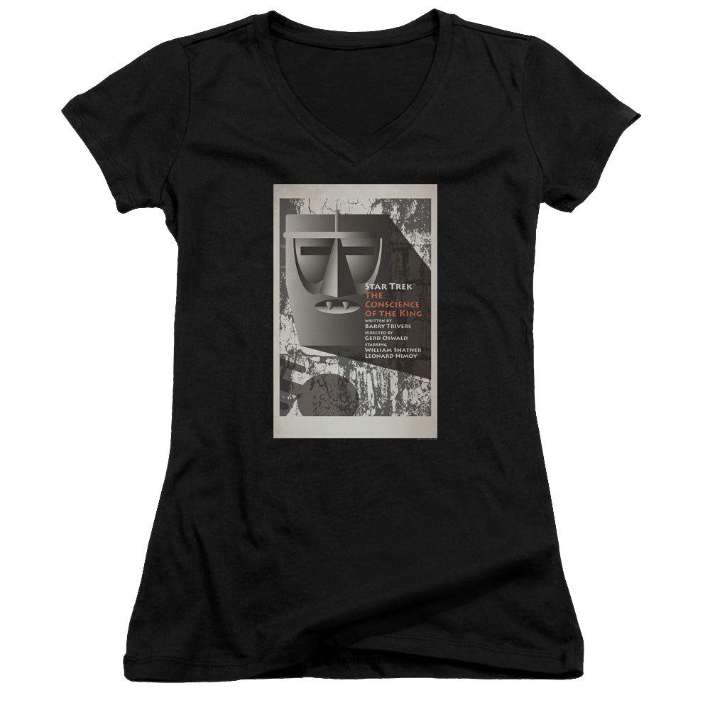 Star Trek The Original Series Tos Episode 13 - Juniors V-Neck T-Shirt Juniors V-Neck T-Shirt Star Trek   