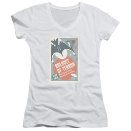 Star Trek The Original Series Tos Episode 14 - Juniors V-Neck T-Shirt Juniors V-Neck T-Shirt Star Trek   