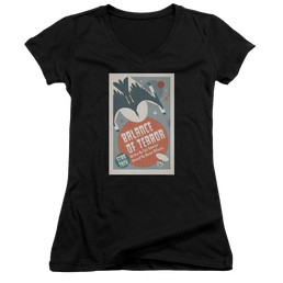 Star Trek Tos Episode 14 Juniors V-Neck T-Shirt Juniors V-Neck T-Shirt Star Trek   
