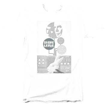 Black men's regular fit t-shirt with Star Trek Tos Episode 15 graphic