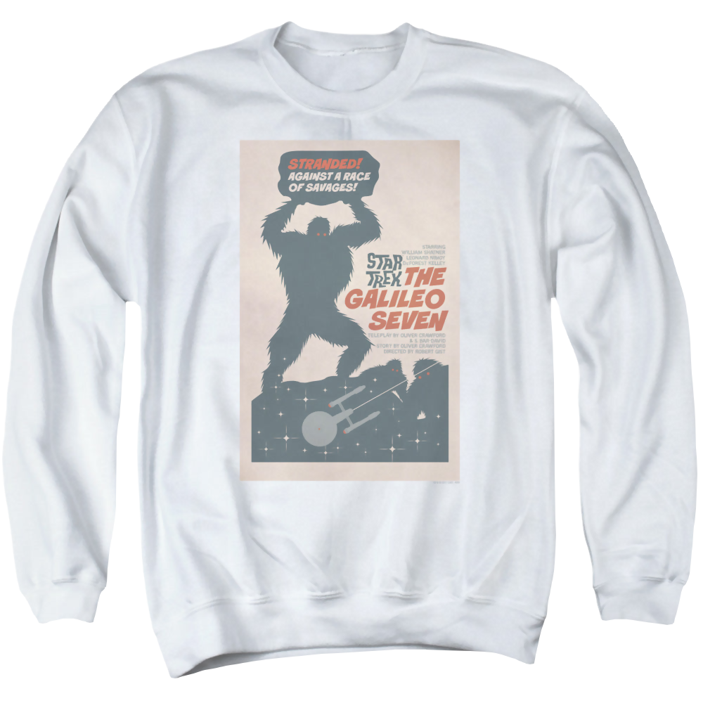 Star Trek The Original Series Tos Episode 16 - Men's Crewneck Sweatshirt Men's Crewneck Sweatshirt Star Trek   