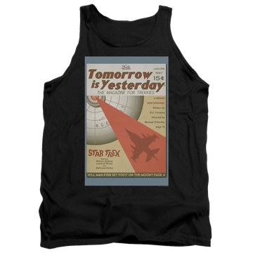 Black men's tank with Star Trek Tos Episode 19 graphic