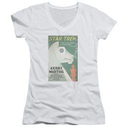 Star Trek The Original Series Tos Episode 20 - Juniors V-Neck T-Shirt Juniors V-Neck T-Shirt Star Trek   