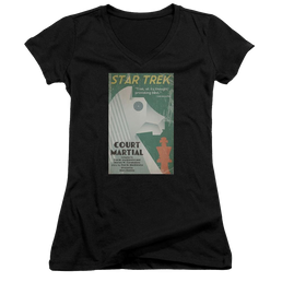 Star Trek Tos Episode 20 Juniors V-Neck T-Shirt Juniors V-Neck T-Shirt Star Trek   