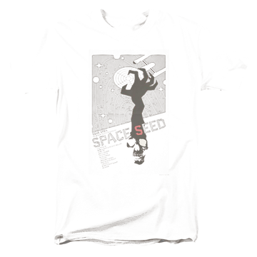 Black men's regular fit t-shirt with Star Trek Tos Episode 22 graphic