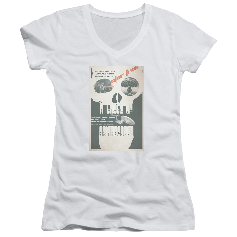 Star Trek Tos Episode 23 Juniors V-Neck T-Shirt Juniors V-Neck T-Shirt Star Trek   