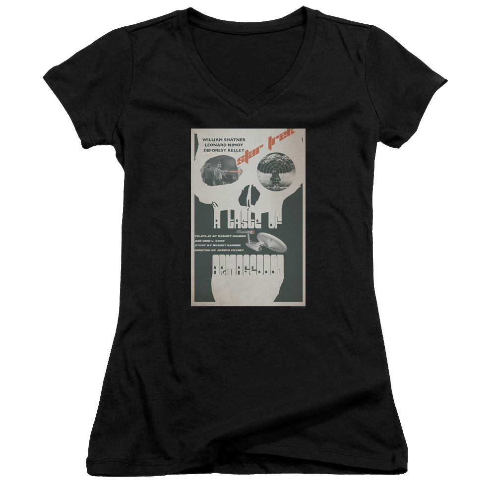 Star Trek The Original Series Tos Episode 23 - Juniors V-Neck T-Shirt Juniors V-Neck T-Shirt Star Trek   